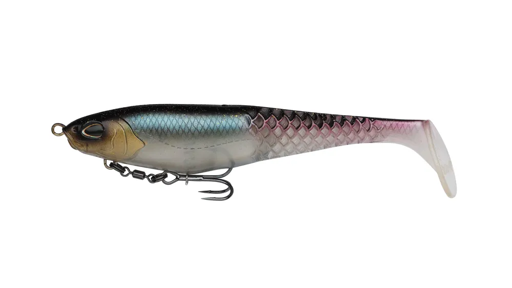 Berkley CullShad Shallow Softbait 12.5cm (28g) Black Ghost Express Levering