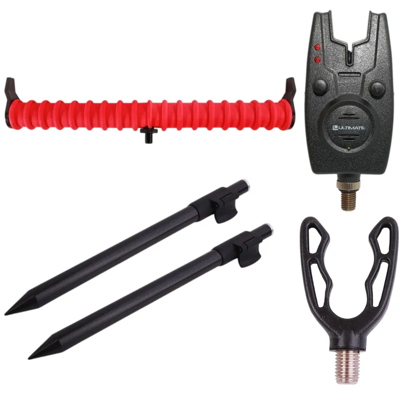 Tijdelijk Beschikbaar Ultimate Rod Rests And Bite Alarm Set