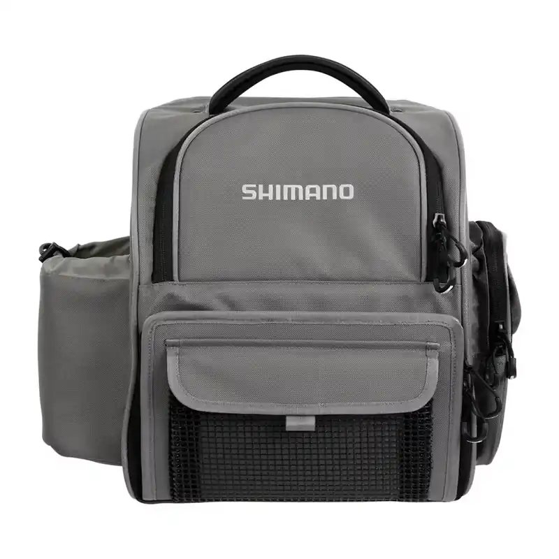 Korting Shimano Predator Medium Back Pack & Tackle Box Rugtas (Incl. 3 Tackleboxen)
