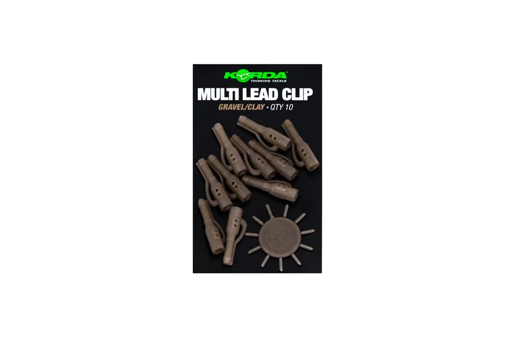 Korda Lead Clip Pin (10 stuks) Gravel/Clay Gecertificeerd