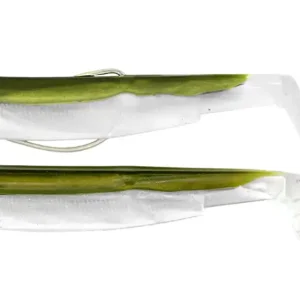 Fiiish Black Minnow Combo Shore No.3 Red Jighead&White Body Nieuw