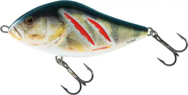 Veilige Betaling Salmo Slider Floating 7cm Holographic Albino Perch
