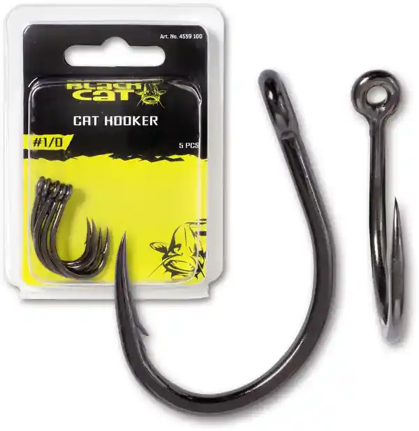Aanbieding Black Cat Cat Hooker DG Coating, 5 stuks! 1/0