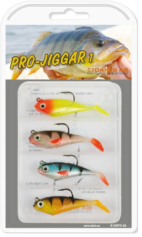 Darts Pro Jiggar Set met 4 Shads Projiggar-1 Betaalbaar