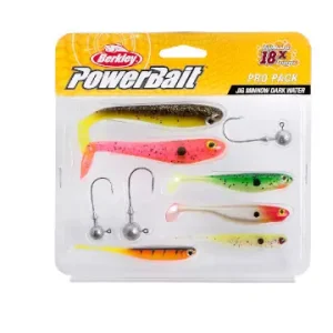 Tijdelijk Beschikbaar Berkley Powerbait Pro Pack Jig Minnow Dark Water