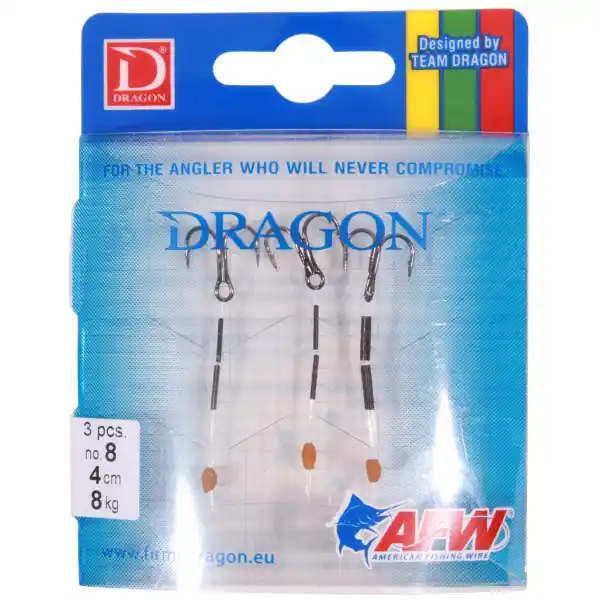 Dragon Treble Hook Stingers Nylon, 3 stuks! 4cm Direct Beschikbaar
