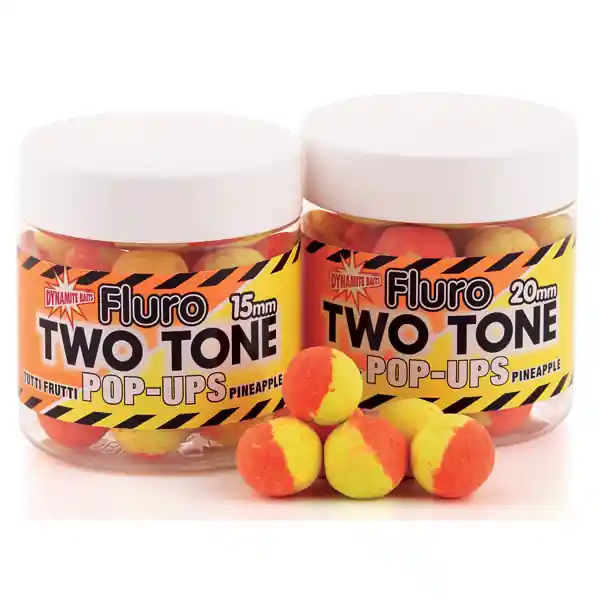 Dynamite Fluro Two Tone Pop-ups Krill & Banana’ (15mm) Koopje