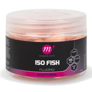Mainline ISO Fish Fluoro Wafters 15mm Pink Populair