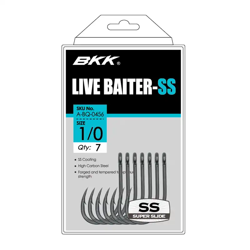 Gereduceerde Prijs BKK Live Baiter SS Haken 1/0