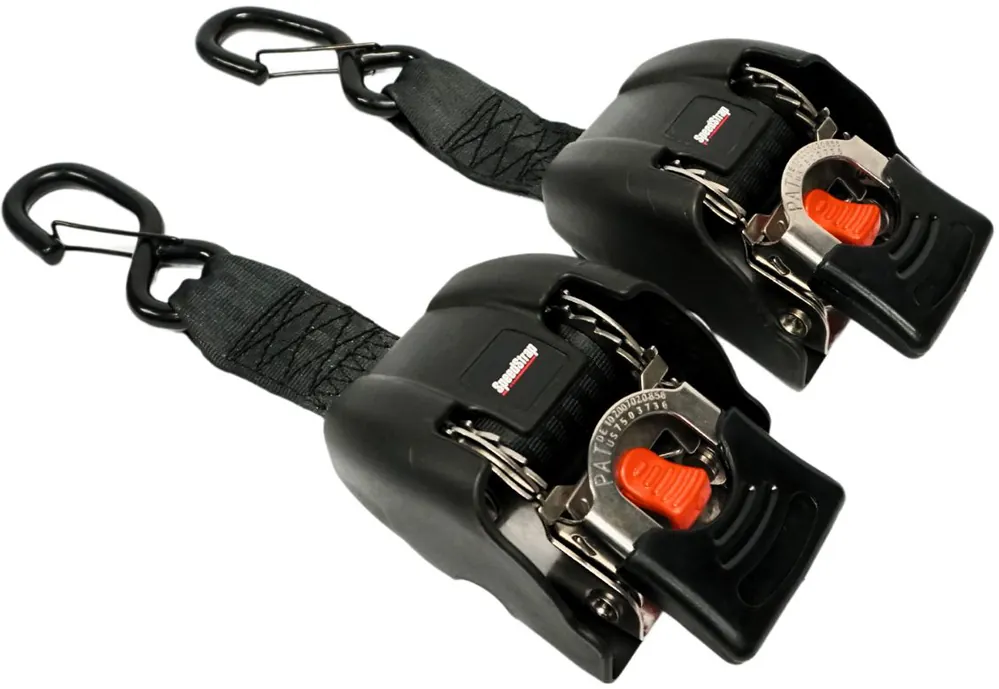 Speedstrap Tie-Down Automatisch Oprolbare Spanbanden RVS Ratel (2 St.) Express Levering