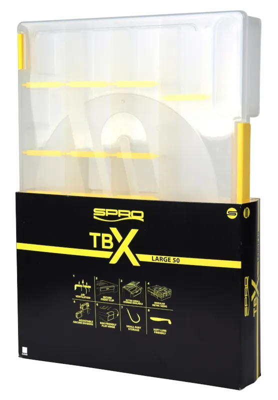 Spro Tackle Box 25M Clear Gratis Retour