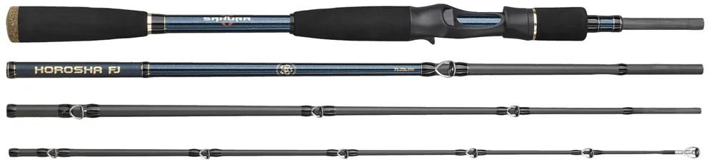 Tijdelijk Beschikbaar Sakura Horosha FJ Casting Travel Baitcaster Reishengel (4-Delig) 1.98m (21-70g)
