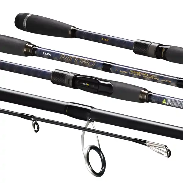 Illex Nitro S Zeevis Spinhengel Thunder Scale 2.25m (15-60g) Must-Have