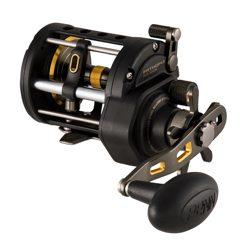 Beste Prijs Penn Fathom® II Level Wind Zeevis Reel LH 20 LW