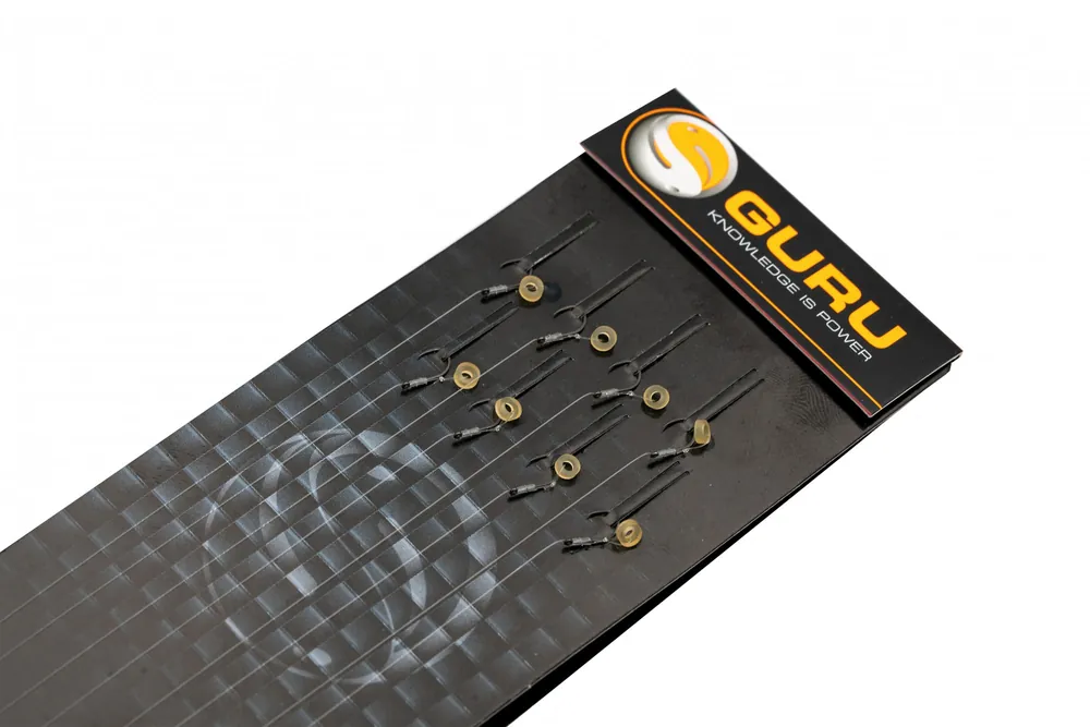 Nieuw Guru Super LWG Bait Band Rigs 6" Witvis Onderlijnen Size 12 – 017mm