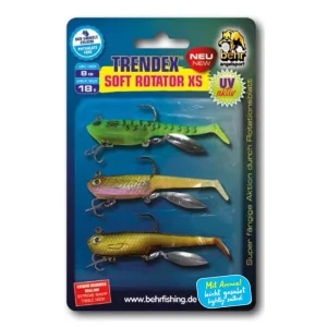Behr Trendex Soft Rotator XS Softbait Set 8cm (18g) Set 1 Bestseller