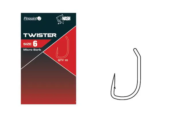 Nash Twister Karper Haak 2 Dagaanbieding