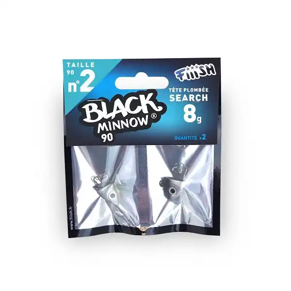 Betrouwbaar Fiiish Black Minnow Jigheads Search No.2 8gr Khaki (2pcs)