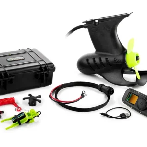 Float Plus Compact 2 Black Bellyboat Elektromotor Beperkte Voorraad