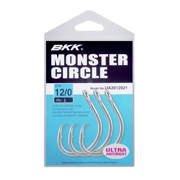 Express Levering BKK Monster Circle Hook 12/0 (3pcs)