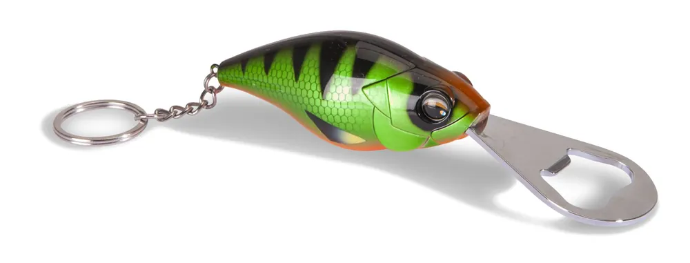 Saenger Perch Wobbler Flesopener Sleutelhanger Dagaanbieding