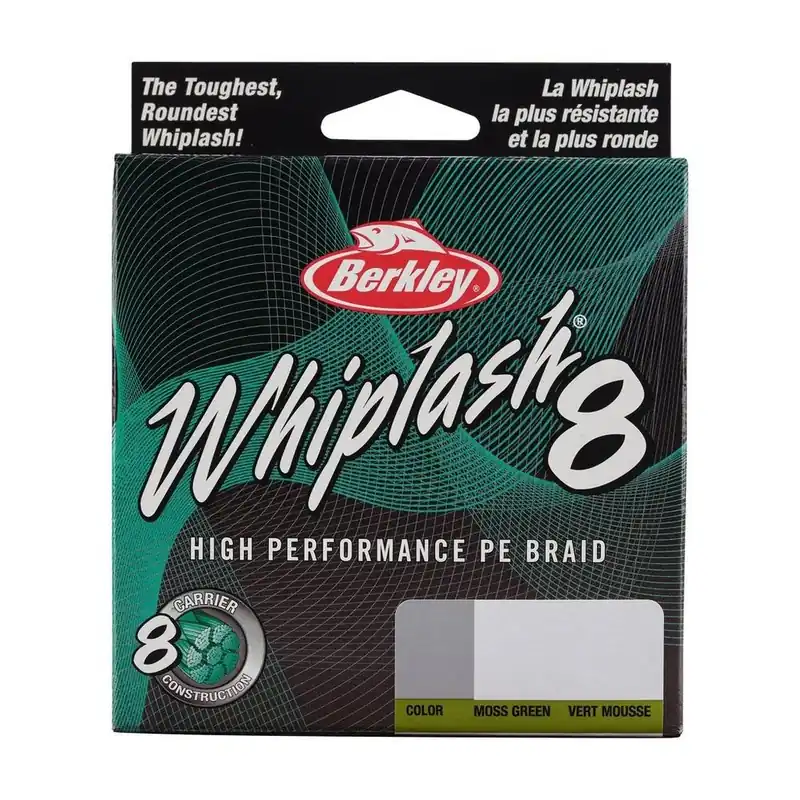 Berkley Whiplash 8 Gevlochten Lijn Green 150m 0.06mm (10.7kg) Beperkte Voorraad