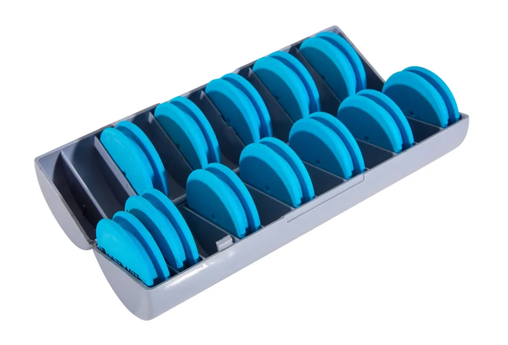 Nu Kopen Ultimate Tube Rig Storage Box (Incl. 12 Winders)
