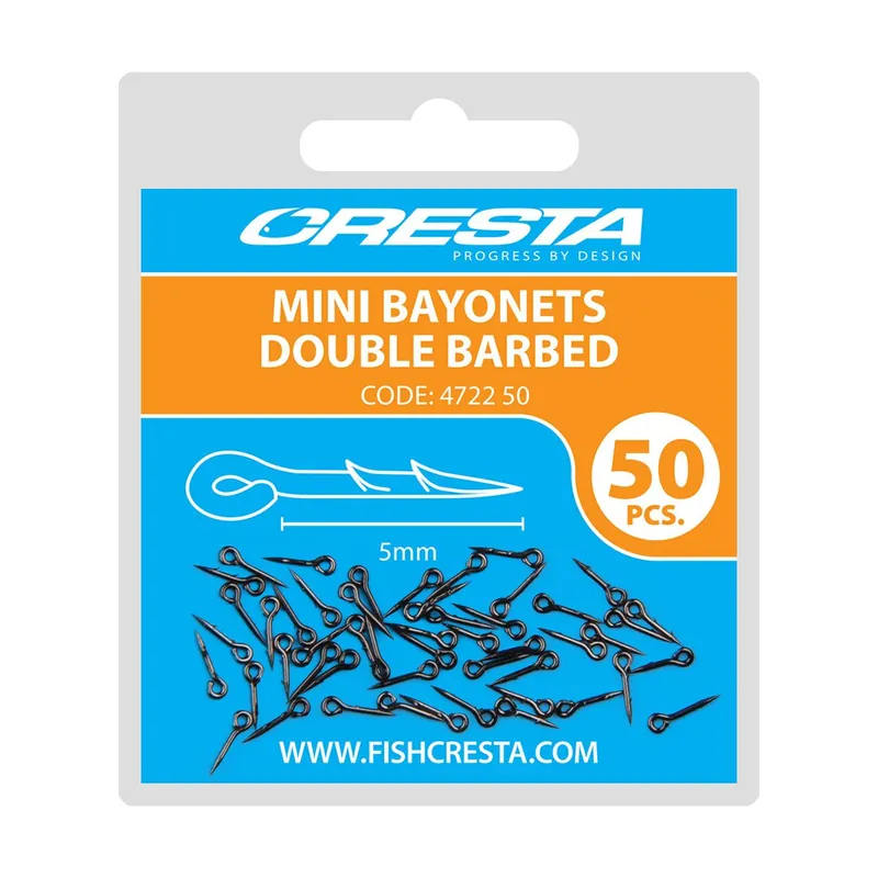 Veilige Betaling Cresta Mini Bayonets Double Barbed (50 Stuks)