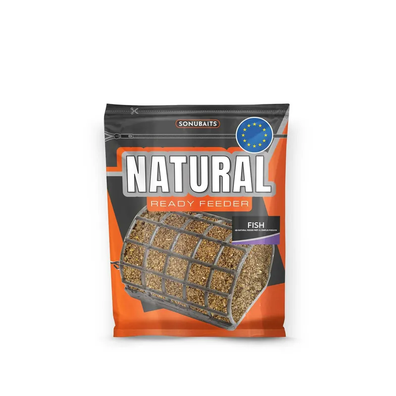 Weekendaanbieding Sonubaits Natural Ready Feeder Groundbait Fish (1kg)