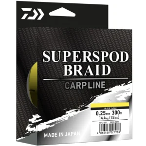 Daiwa Superspod Gevlochten Lijn 0.25mm (300m) Veilige Betaling