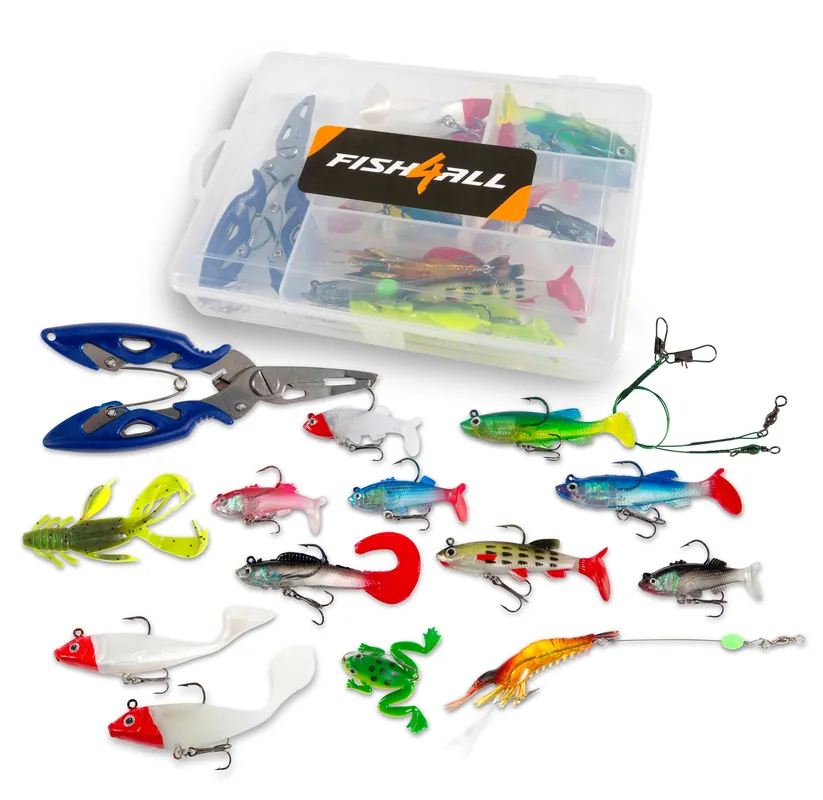 Bestseller Fish4All Multi Lure Box With Pliers (34pcs)