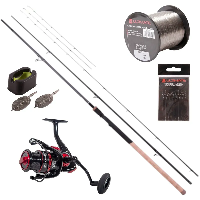 Lage Kosten Ultimate Feeder Fury Set 3.00m (10-40g)