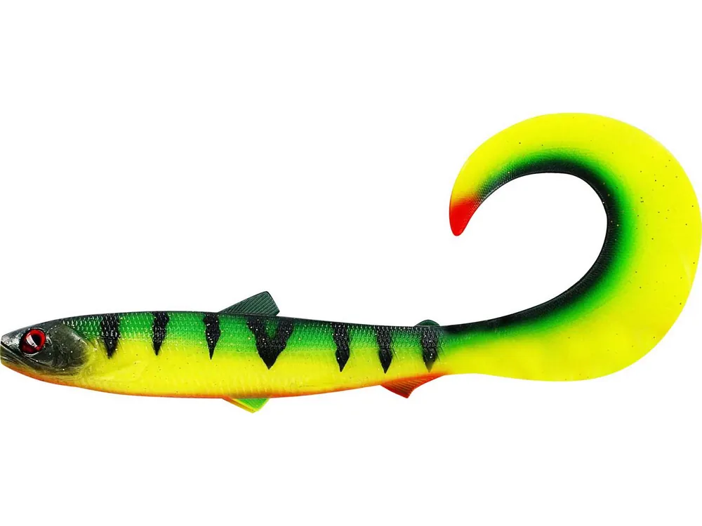 Direct Beschikbaar Westin BullTeez Curltail 27cm Tiger Perch