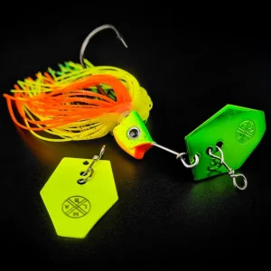 Koop Online LMAB Multi Vibe 2.0 Bladed Jig #1/0 (10g) Firetiger