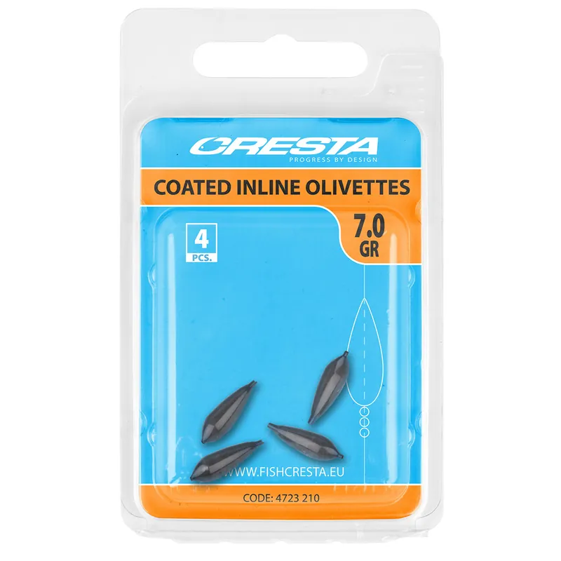 Cresta Coated Inline Olivettes 1g (6 stuks) Laatste Kans