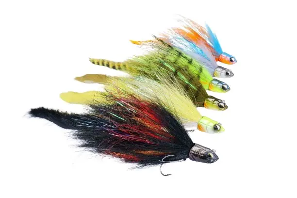 Gereduceerde Prijs BIM Tackle Crazy Rabbit Streamer Loodvrij 29cm (33g) Parrot