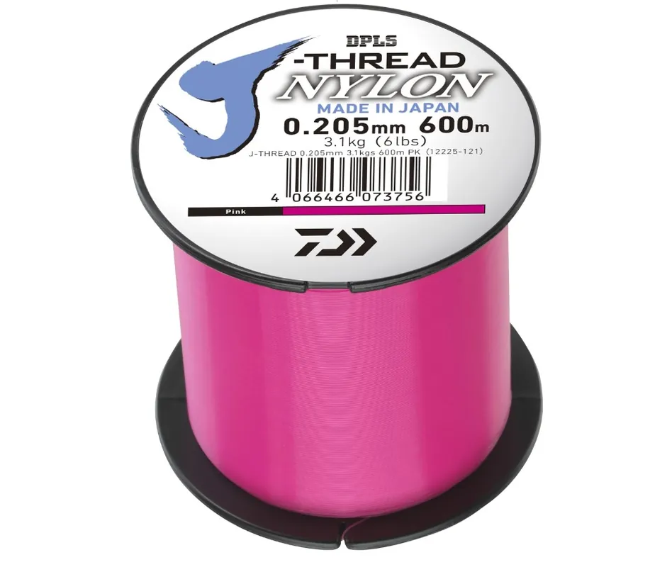 Gereduceerde Prijs Daiwa J-Thread PK Nylon Vislijn 600m 0.370mm/10.1kg