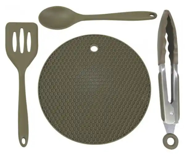 Korting Trakker Armolife Silicone Utensil Set