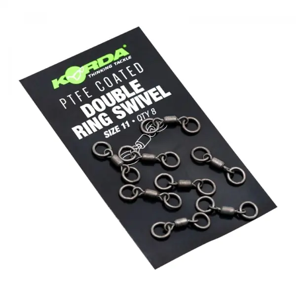 Nu Kopen Korda PTFE Double Ring Swivel Size 11 (8 stuks)