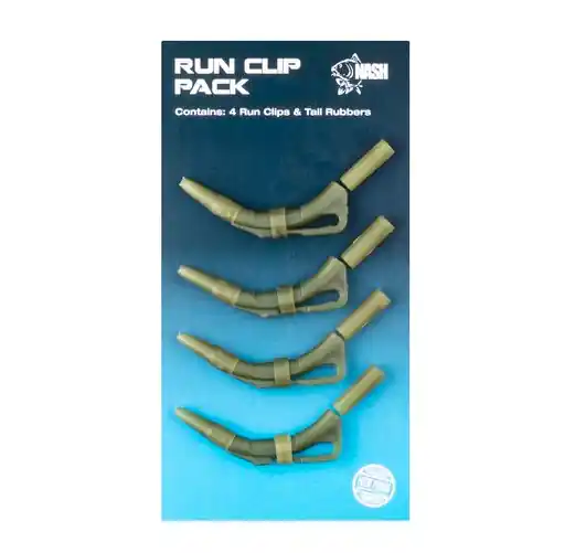Nash Run Lead Clip Pack Camou Green Premium