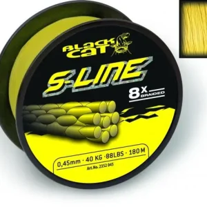 Black Cat S-Line Yellow 250m 0.38mm (40kg/88lb) Tijdelijk Beschikbaar