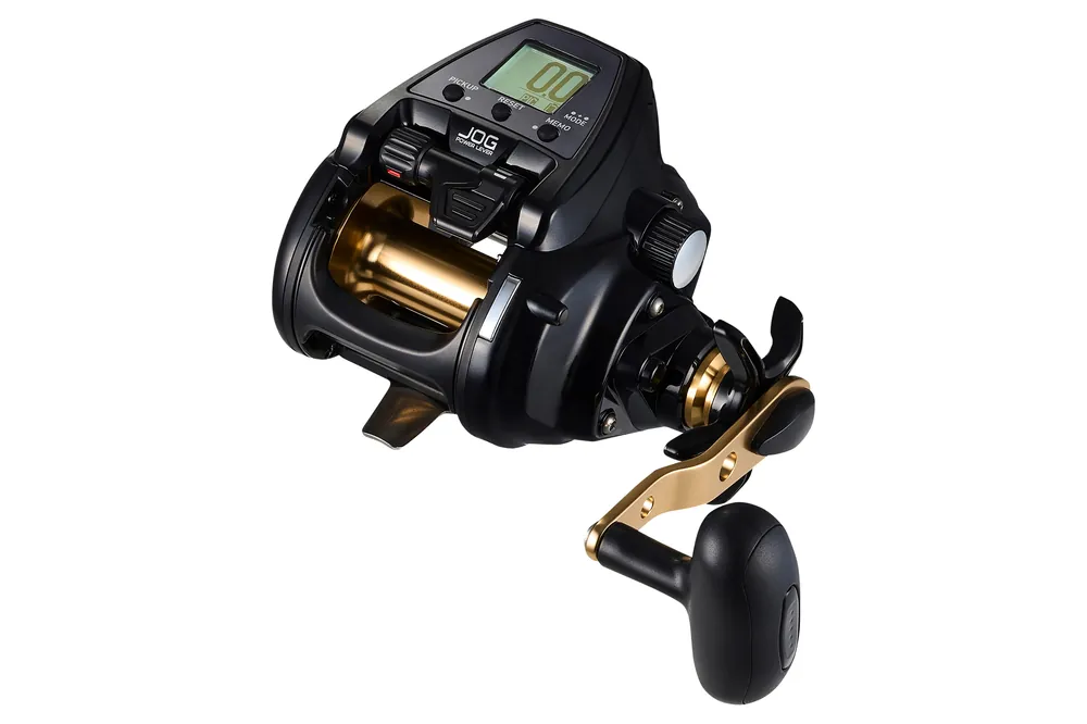 Premium Daiwa 24 Tanacom S 500J Elektrische Multiplier Zeevis Reel RH
