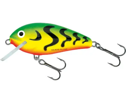 Salmo Butcher Sinking 5cm Green Tiger Express Levering