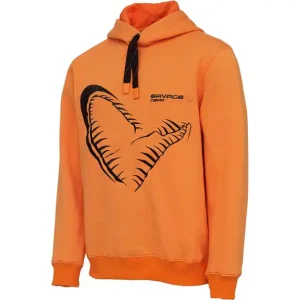 Savage Gear Mega Jaw Hoodie Sun Orange L Gecertificeerd