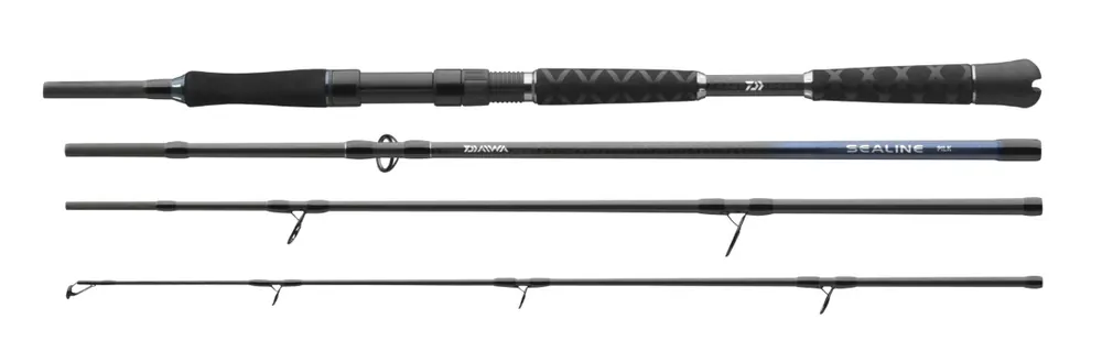 Daiwa Sealine Pilk Travel Reishengel 2.40m (4-Delig) 80-200g Must-Have
