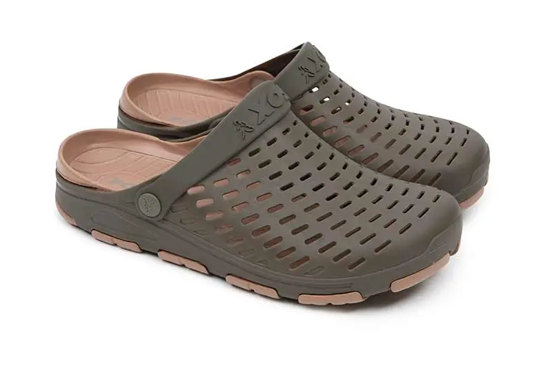 Fox Khaki Clogs 42 (UK 8) Hete Deal