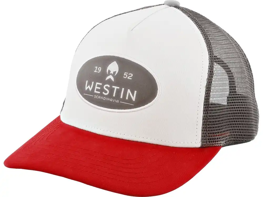 Westin W6 Classic Cap One Size Silver Grey/Red Vispet Koop Online