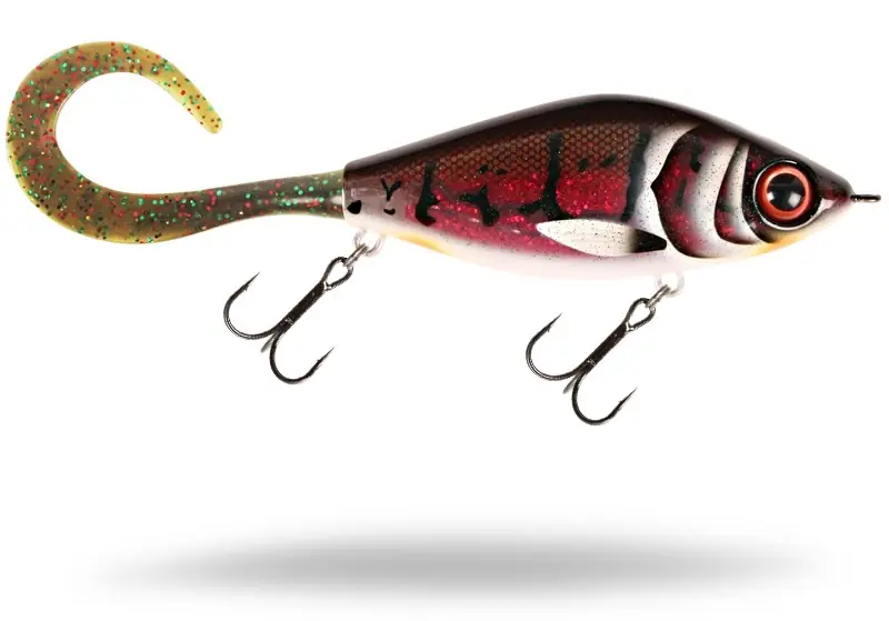 Direct Beschikbaar Strike Pro Guppie Jr. Jerkbait 11cm (70g) Dirty Roach V2 ORG