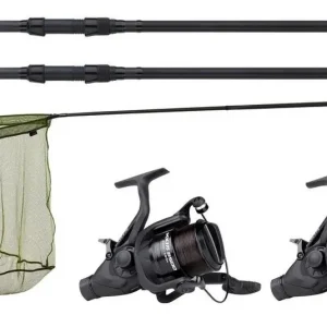 Fabrieksprijs JRC Defender 2 Rod Combo Tele Karperhengel Set 3.6m (3lb)