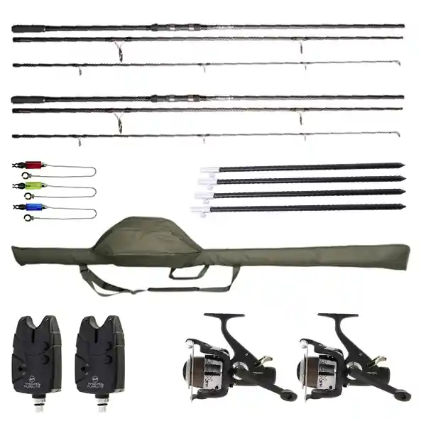 Shakespeare Cypry Carp Set met Banksticks Finale Uitverkoop